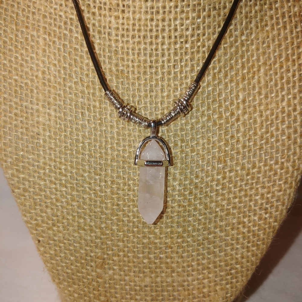 White Quartz Necklace